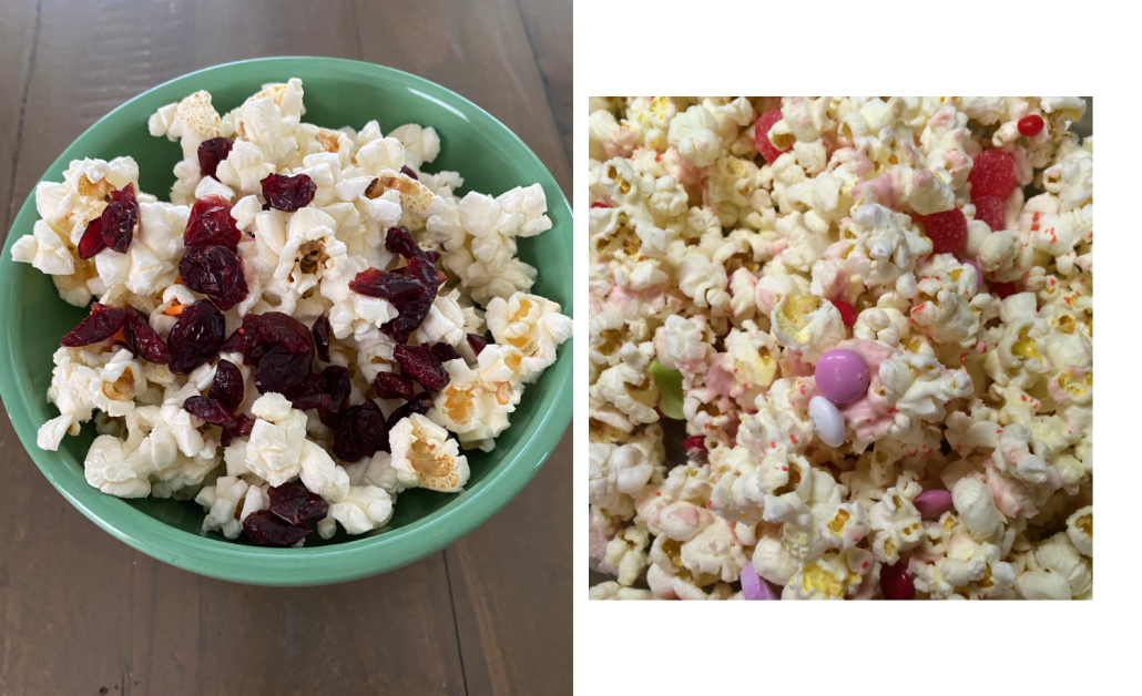 popcorn collage